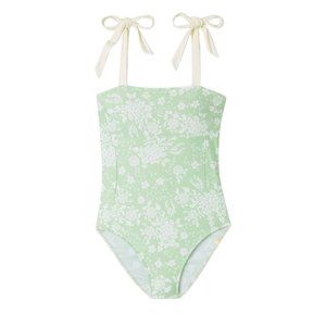 Summersalt The Tie Oasis Vintage Floral in Ivy